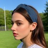 Norbiariz 6 Pack Blue Wide Headbands Knot Headdresses Hair Accessories