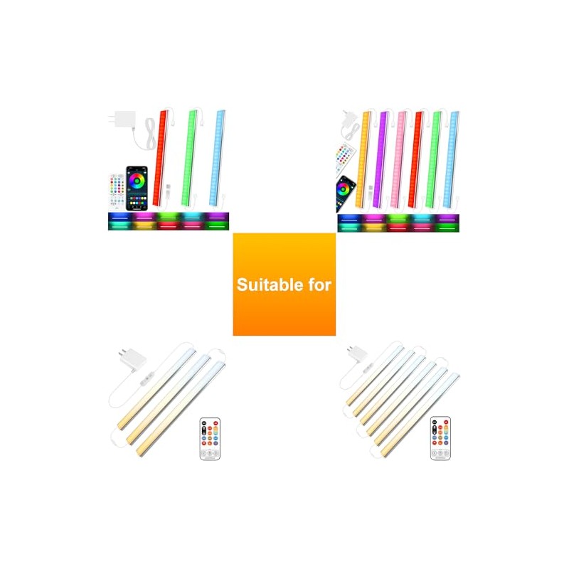 2 Pcs 24 Inches Extension Cables for Benreom Under Cabinet