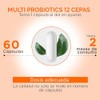 Probioticos 60 Billones de 12 Cepas + Prebioticos con Inulina