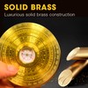 Feng Shui Golden Compass, Solid Brass Bagua Feng Shui Luo