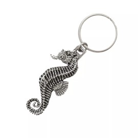 Seahorse Keychain A162KC 2.5 Inch Marine Ocean Aquatic Nature Gift Metal