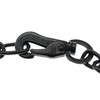 Herm Sprenger Black Stainless Steel Adjustable Fur Saver Dog Chain