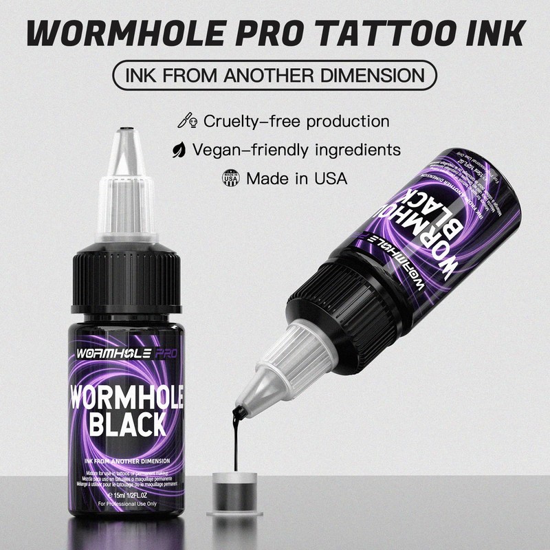 Wormhole Tattoo Gun kit Wireless Tattoo Kit Complete Wireless Tattoo