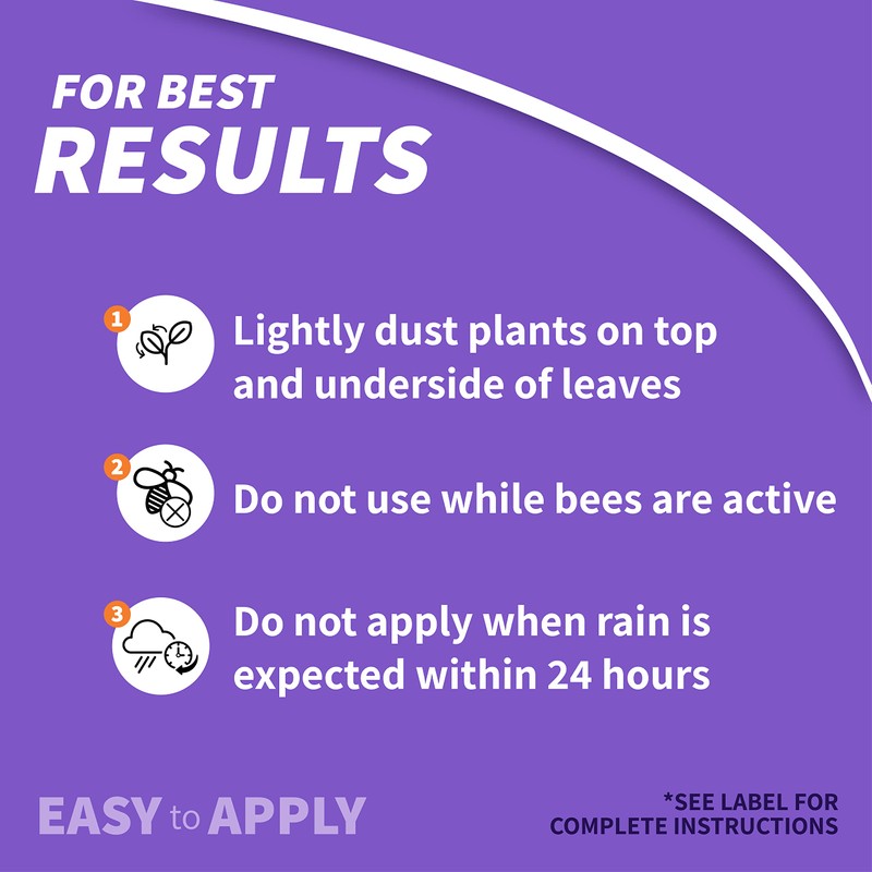 Bonide Eight Insect Control Garden Dust, 3 lb. Insect &