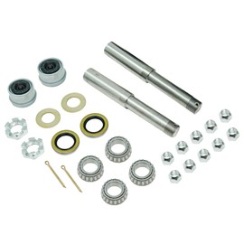 Trailer Axle Kits with 4 on 4-inch Bolt Idler Hub & 1-inch Round BT8 Spindle