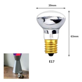 4 PCS R39 Reflector Type Bulb, 40W 120V Replacement Light Bulbs for Lava Lamp, Reflector Lava Lamp Bulb, R39 E17 Socket