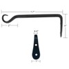 Worth Garden 6-Pack 7" Plant Hanger Bracket - Forged Wrought