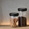 HARIO MCNJ-300-B Sealed Canister, L, Practical Capacity: 33.8 fl oz