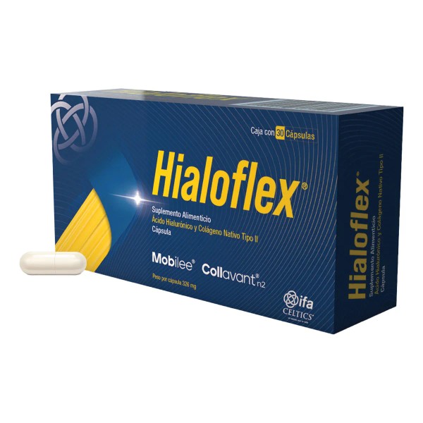 Hialoflex Ácido Hialurónico, Colágeno Con 30 Cápsulas