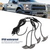 1V4 Smoke Lens Front Grille Driving Lights Amber LED Lamps