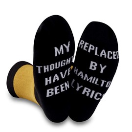 Hamilton Inspired Gift Hamilton Musical Inspired Lyrics Gift My Thoughts Have Been Replaced by Hamilton Lyrics (Hamilton Lyrics)