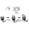 Haasweller I 3 x Professional Push Lock 1-24 mm +