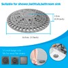 Shower Drain Hair Catcher | 2 Pack 5.5in Large Premium