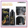 Meidu Black Hair Dye Shampoo Instant 3 in 1 +100%