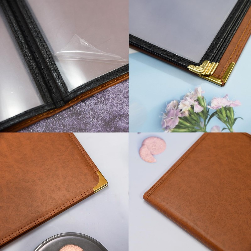 2-Pack Restaurant Menu Covers 8.5 x 11 - Menu Holder