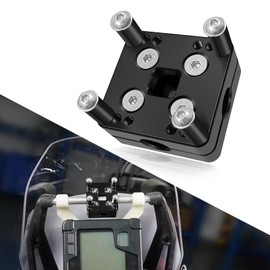 FOR Universal off-road motorcycle Motorcycle bracket Motorcycle GPS bracket Motorcycle LED display bracket Off-road motorcycle Cruise motorcycle Retro motorcycle (Stand single holder)