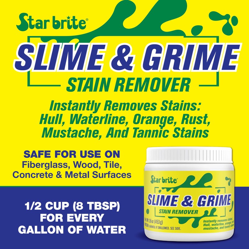 STAR BRITE Slime & Grime Stain Remover - Concentrate Makes