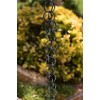 Monarch Rain Chains Ring Rain Chain Downspout Replacement Downspout for