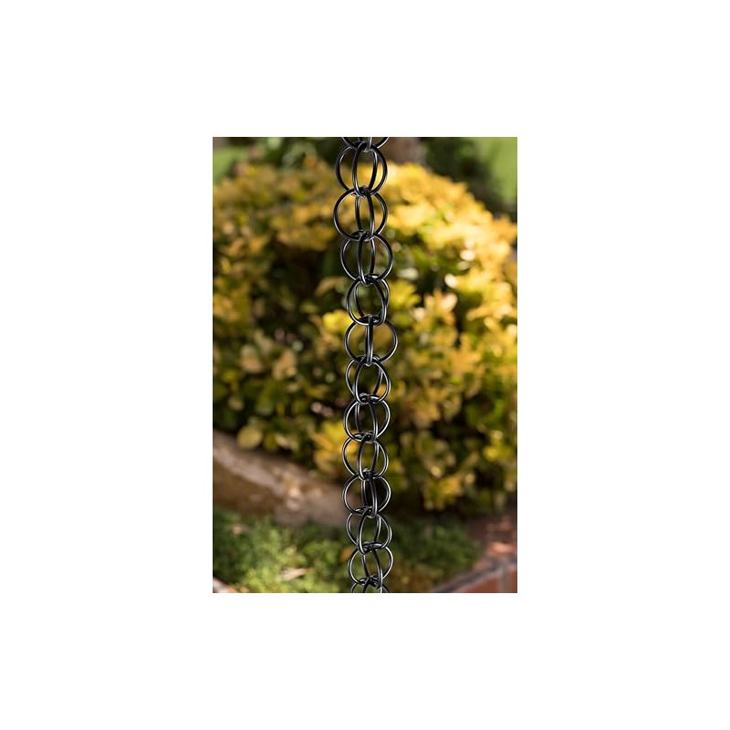 Monarch Rain Chains Ring Rain Chain Downspout Replacement Downspout for