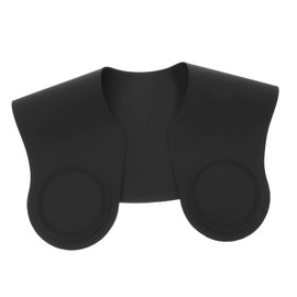 Vaguelly Haircut Shawl Pads Hair Dye Cape Fabric Haircut Apron Cutting Collars Dressing Professional Barber Cape for Adult Hair Dye Collar The Hair Dresser Apron for Women ﻿ Black