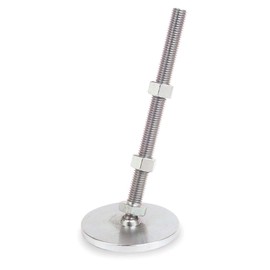 Level Mount, Swivel Stud, 1/2-13, 3in Base