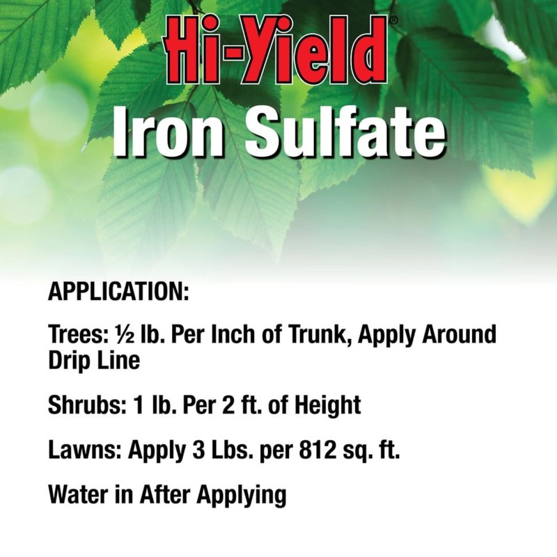 Hi-Yield (34340) Iron Sulfate (3.25 lbs.)
