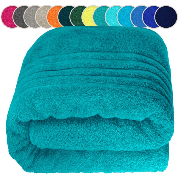 Lashuma Large Sauna Towel Green Nautic London Terry Towelling Hand