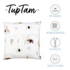 TupTam Children's Cushion Cover Decorative Patterned Colour: Savannah Beige/Dark Beige