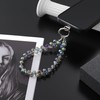 richginker Crystal Phone Wrist Strap Phone Charm Chain Keychain Beaded
