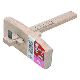 梅鉢龍馬 筋毛引 並大 120mm 墨付け作業