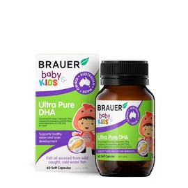 Brauer Baby & Kids Ultra Pure DHA Soft Gel Cap X 60