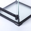 REPTI ZOO Mini Reptile Glass Terrarium,Front Opening Door Full View