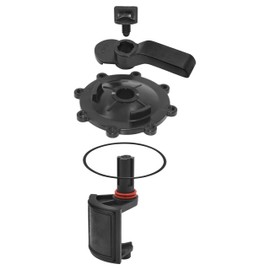 2-Port/3-Port Pool Valve Rebuild Kit Compatible with Jandy Neverlube 2-way/3-way 4715, 4716, 4717，4724 Valves，Includes Handle 7433, Valve Cover 4606, Diverter Valve 4720