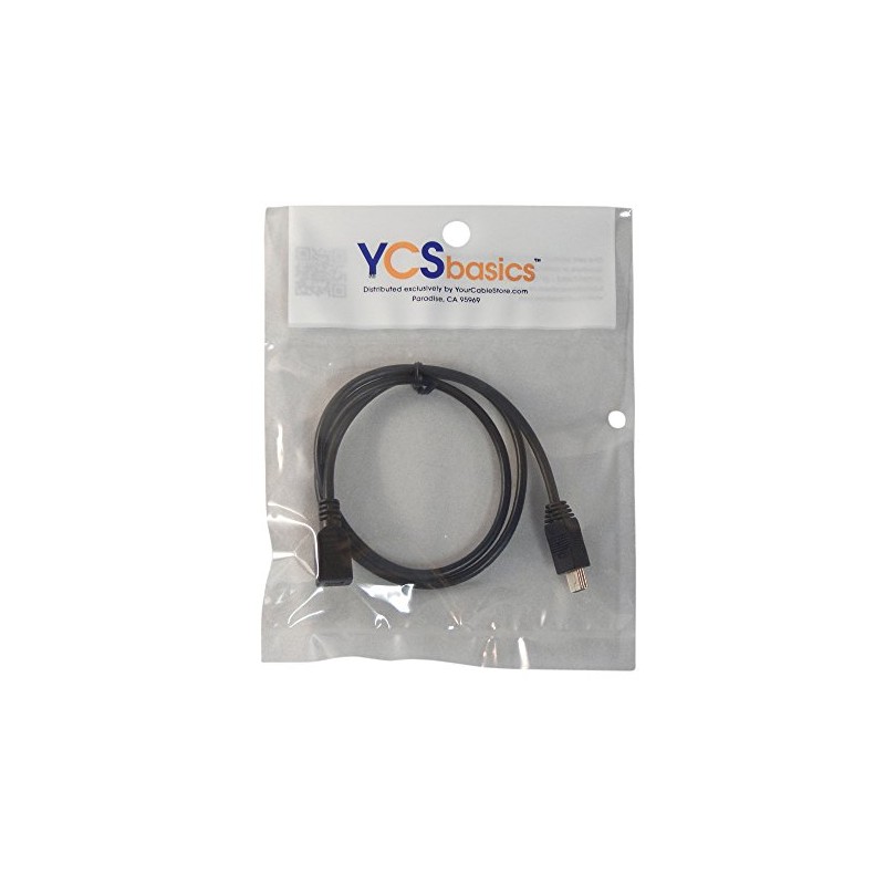 YCS basics 2 Foot USB Mini Male to Mini Female