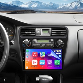 9 Inch Android 13.0 Car Stereo Radio for Honda Accord 6th 1998 1999 2000 2001 2002 Touchscreen Car Audio Receiver w/Carplay Android Auto WiFi GPS Navigation Bluetooth FM AM Backup Camera Mic, 2+32G