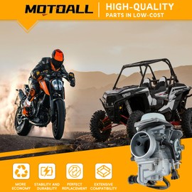 MOTOALL New TRX350 Carburetor for Honda Rancher 350 TRX350 350ES 350FE 350FMTE 350TM 2000-2006 Carb
