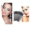 Mirhua 100 Pcs Disposable Eyelash Brush, Eyebrow Brush, Screw Brush,