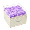 Rosaura Square Preserved Roses Gift Box - Real Forever Flowers