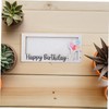 Operitacx 3pcs Wooden Birthday Money Holder Creative Cash Present Wallet