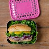 LunchBots Medium Uno Stainless Steel Sandwich Container - Open Design