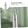 Beavorty Stainless Steel Soap Dispenser Visible Bathroom Bottle for Hand