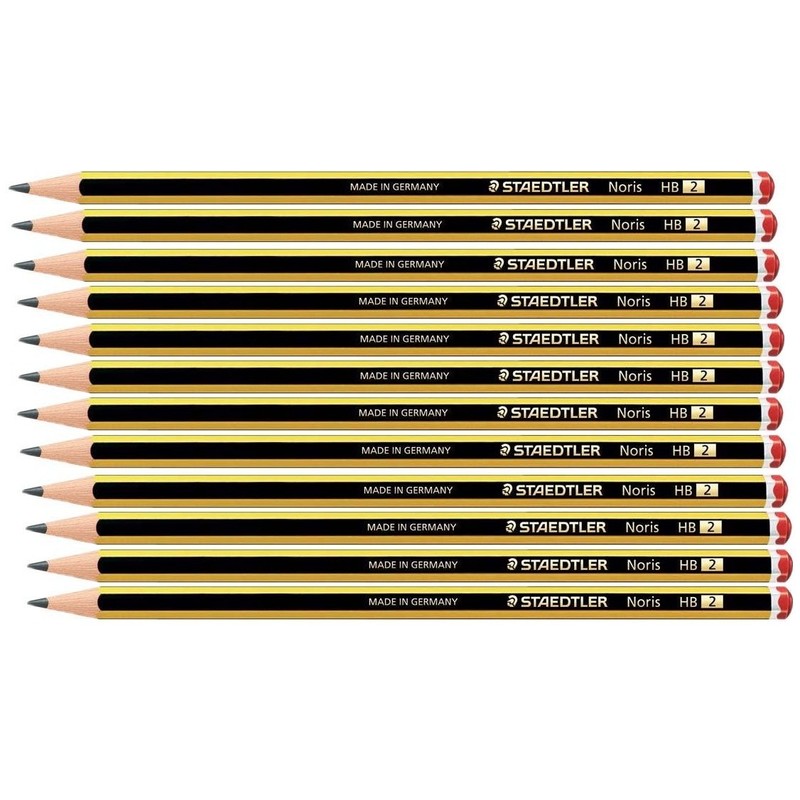 Staedtler Noris 120 Pencil 2B [Pack of 12]