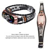 Leather Strap for Xiaomi 7 NFC Bracelet Metal Buckle Ethnic