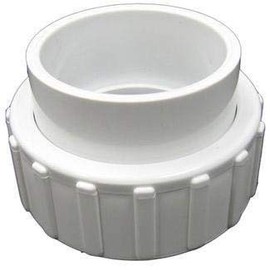Waterway 400-5570 2 Inches Union Nut Slip Tailpiece - White