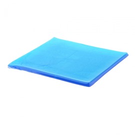 Generic Motorcycle Gel Pad, Bike Seat Gel Pad, Comfortable Motorcycle Seat Cushion for Long Time Sitting, Blue 22cmx25cmx1cm
