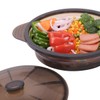EuChoiz Microwave Steamer Cooker Collapsible Bowl-Silicone Steamer Cookware with Handle