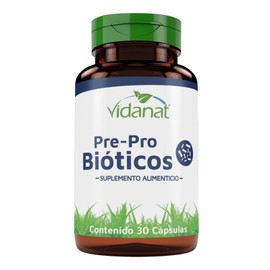 Vidanat Pre - Probióticos 30 Cápsulas 5 Billones de UFC  30 Servicios                                                                                 