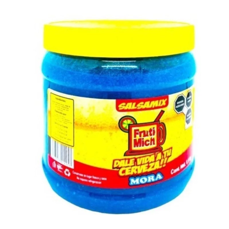 Fruti Mich Escarchado sabor Mora Pop Para Bebidas Frutimich 1.1kg