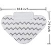 6 Pack Steaming Mop Replacement Pads Triangle for Shark Lift-Away