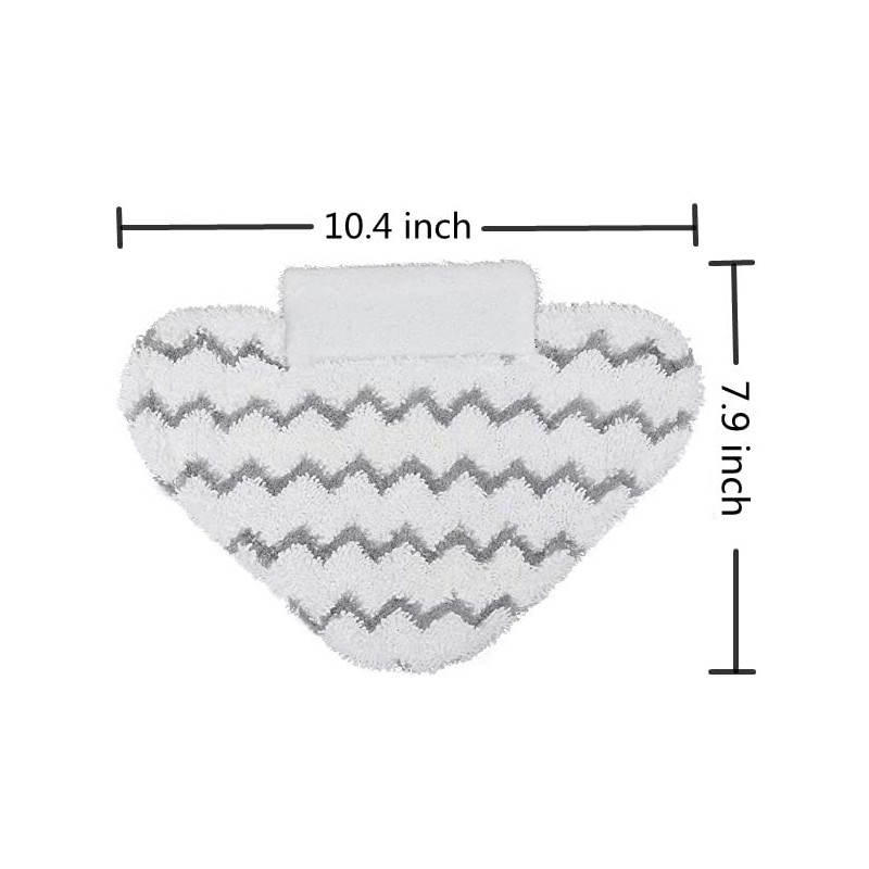 6 Pack Steaming Mop Replacement Pads Triangle for Shark Lift-Away